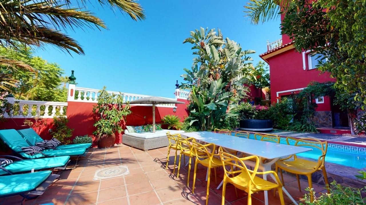 Majestic Villa By The Beach Heated Private Pool & Jacuzzi Benalmadena Ngoại thất bức ảnh